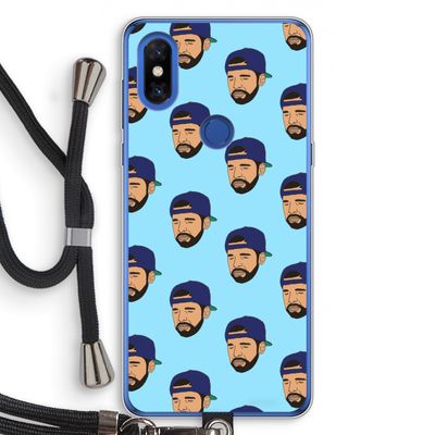 Drake Away: Xiaomi Mi Mix 3 Transparant Hoesje met koord