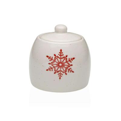 Suikerpot Versa Yule Keramiek 6,9 x 8,9 x 6,9 cm Ster