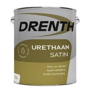 Drenth Urethaan Satin verf voor op hout