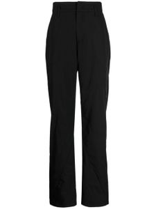 Post Archive Faction pantalon zippé à taille haute - Noir