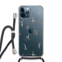 Dancing #3: iPhone 13 Pro Max Transparant Hoesje met koord