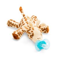Philips Avent - Snuggle Knuffelspeen - Ultra Soft Giraffe - 0/6 maanden - thumbnail
