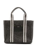 ISABEL MARANT Puebla logo-patch tote bag - Gris - thumbnail