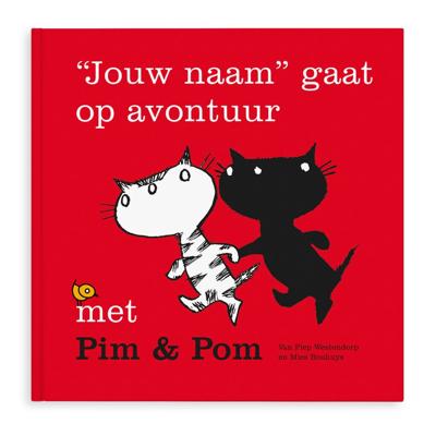 Boek met naam en foto - Op avontuur met Pim & Pom - Softcover