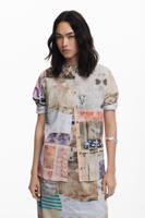 Postkaartoverhemd - BROWN - XL