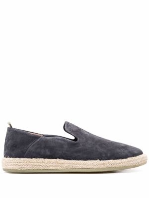 Officine Creative espadrilles à design sans lacets - Bleu