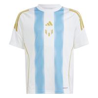 adidas Messi Trainingsshirt Kids Wit Lichtblauw Goud