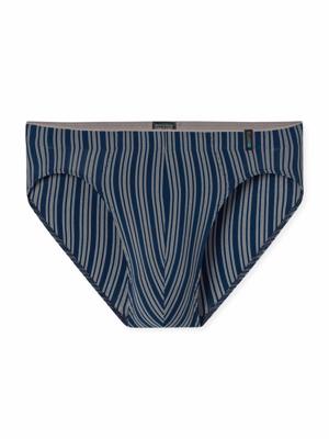 Schiesser - Supermini - Long Life Soft - zwartblauw, Maat:XL