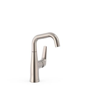 Wastafelkraan Tres Fuji | Opbouw | Mengkraan | Standaard model | 1-hendel | RVS look