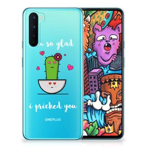 OnePlus Nord Telefoonhoesje met Naam Cactus Glad