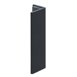 Keralit eindprofiel 17 mm Zwartgrijs (2806)