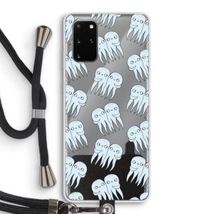 Octopussen: Samsung Galaxy S20 Plus Transparant Hoesje met koord
