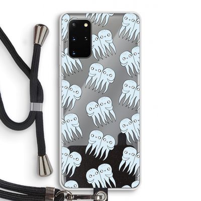 Octopussen: Samsung Galaxy S20 Plus Transparant Hoesje met koord