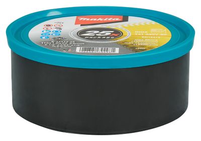 Makita Accessoires Doorslijpschijf RVS A60V 115x22,23x1,0mm - E-17114-25