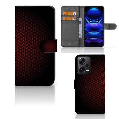 Xiaomi Poco X5 Pro | Note 12 Pro 5G | Telefoon Hoesje | Geruit Rood
