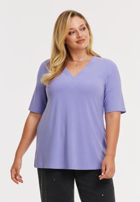 Yoek T-shirt A-lijn | Licht Paars | Maat 54/56