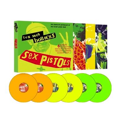 Sex Pistols - Ten Inch Bollocks (Gekleurd Vinyl) 10&apos;&apos; Vinyl Boxset