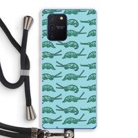 Kroko: Samsung Galaxy Note 10 Lite Transparant Hoesje met koord