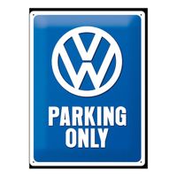 Muurplaat Volkswagen parking 30 x 40 cm - thumbnail