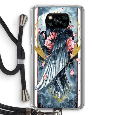 Golden Raven: Xiaomi Poco X3 NFC Transparant Hoesje met koord