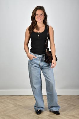 Anine Bing top Alessia A-08-10316-BLK26 black
