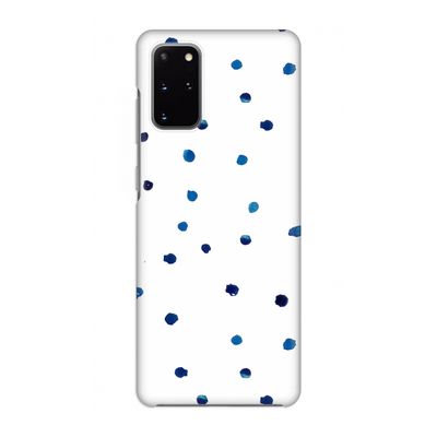 Blauwe stippen: Volledig geprint Samsung Galaxy S20 Plus Hoesje