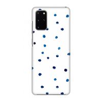 Blauwe stippen: Volledig geprint Samsung Galaxy S20 Plus Hoesje