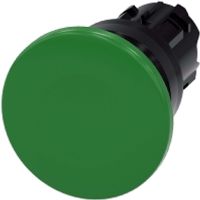 3SU1000-1BD40-0AA0  - Mushroom-button actuator green IP68 3SU1000-1BD40-0AA0