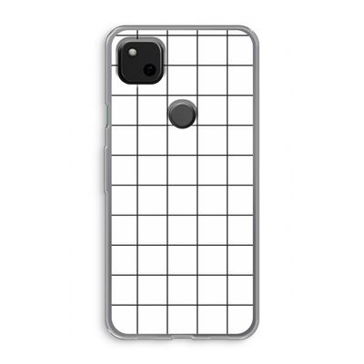 Rooster: Google Pixel 4a Transparant Hoesje