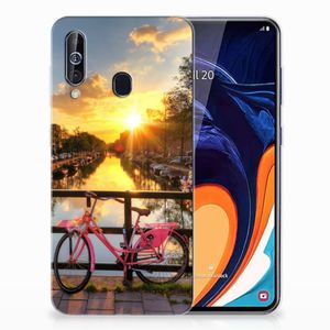 Samsung Galaxy A60 Siliconen Back Cover Amsterdamse Grachten