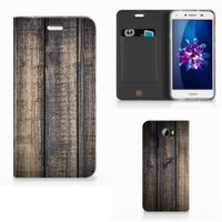 Huawei Y5 2 | Y6 Compact Book Wallet Case Steigerhout