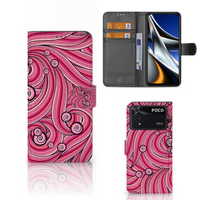 Xiaomi Poco X4 Pro 5G Hoesje Swirl Pink