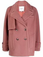 Ba&Sh manteau à boutonnière croisée - Rose