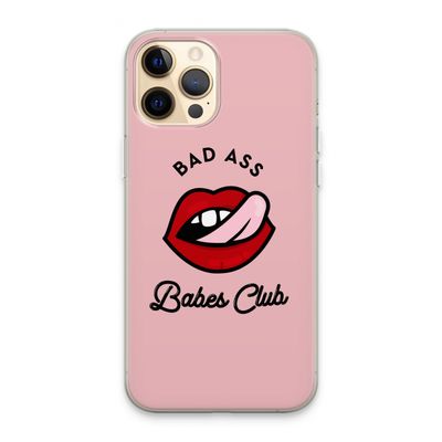 Badass Babes Club: iPhone 13 Pro Max Transparant Hoesje