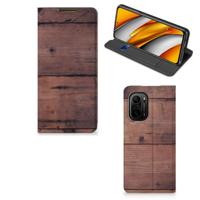 Xiaomi Mi 11i | Poco F3 Book | Wallet Case | Old Wood