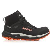 No Risk athletic mid stx orange 1019.15 s7l | zwart/oranje | maat 37 - 00.071.066.37