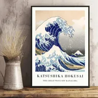 Canvas Kunstwerk - "De Grote Golf van Kanagawa" - Home & Living - Spiritueelboek.nl - thumbnail