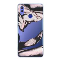 Roze stroom: Honor Note 10 Transparant Hoesje