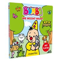 Bumba kartonboek met flapjes - wie woont waar?