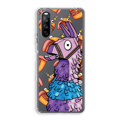 Loot Burger: Sony Xperia 10 III Transparant Hoesje