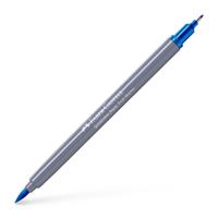 Faber Castell Duo aquarelmarker Goldfaber - 449 azuurblauw