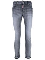 DSQUARED2 jean skinny à effet délavé - Gris