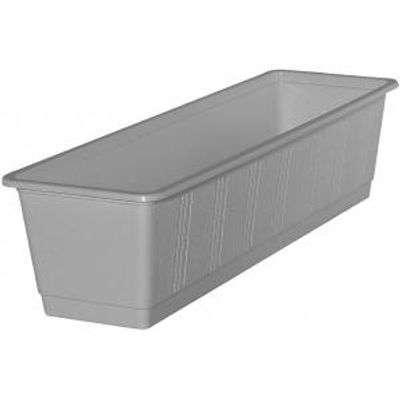 Balkonbak Standaard 60 cm - steengrijs