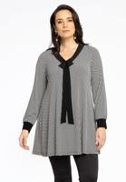 Yoek Tuniek wide bottom | Zwart | Maat 54/56
