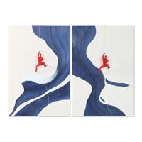 Canvas Home ESPRIT Hars Canvas 80 x 3,5 x 120 cm