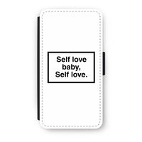 Self love: iPhone XS Flip Hoesje