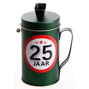 25 jaar geworden spaarpot