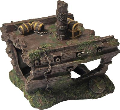 Polyresin ornament middendeel schip 17x15x17 cm Gebr de Boon - Gebr de boon