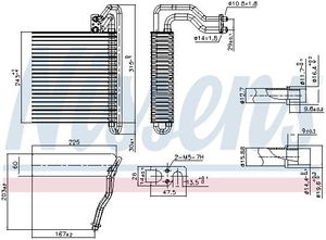 Verdamper, airconditioning 92333