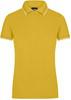 James & Nicholson JN985 Ladies´ Polo - Sun-Yellow/White - S